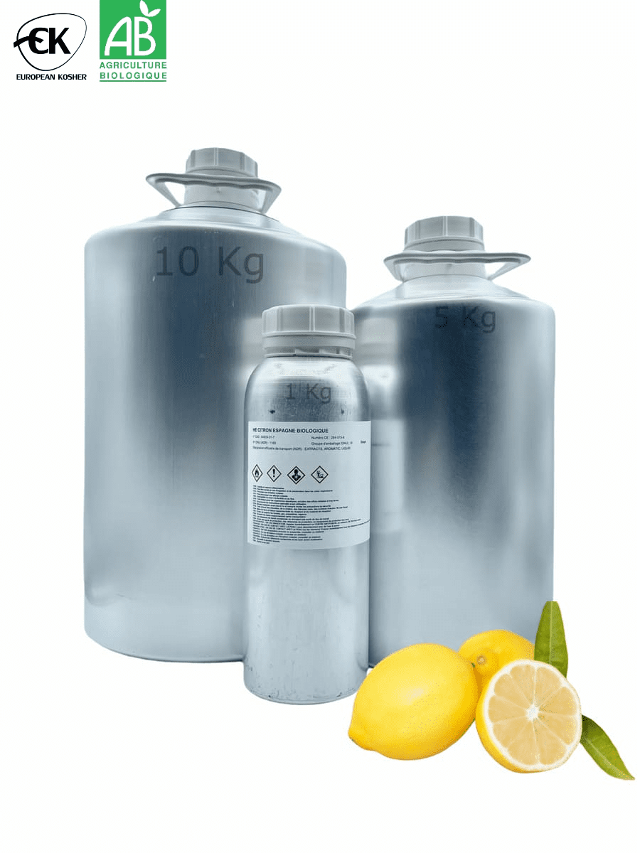 Huile essentielle de CITRON ESPAGNE BIOLOGIQUE