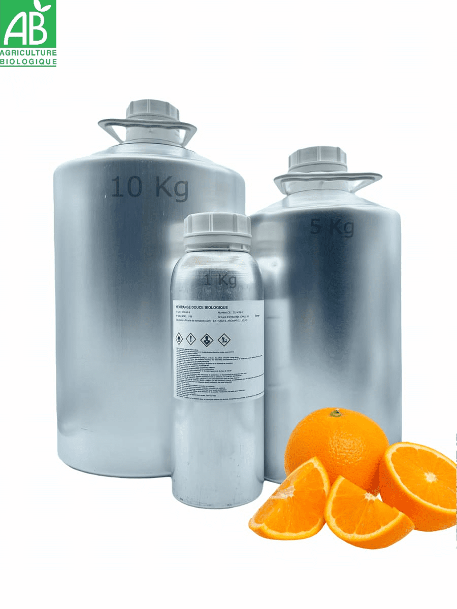 Huile essentielle de ORANGE BIOLOGIQUE Italie